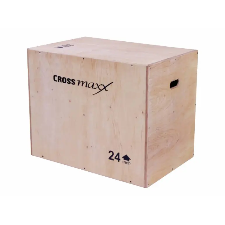 Plyobox en bois crosstraining 3 en 1 multi-dimensions 51 /61 / 76 cm
