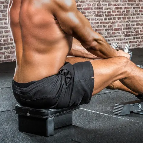 Siège rembourré pour exercices de rowing assis - vue 4