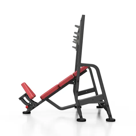 Banc de musculation incliné professionnel charge 400 kg - vue 3