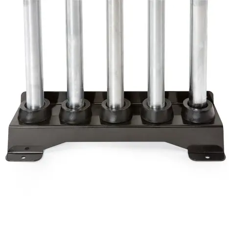 Rangement pour barres olympiques en position verticale - vue 3