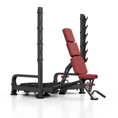 Banc de musculation professionnel ajustable couché incliné - vue 8