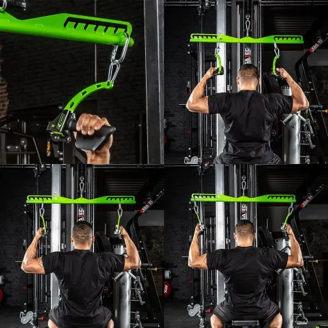 Barre longue Maximum Advantage Grip PRIME pour fixation des poignées de tirage - vue 5