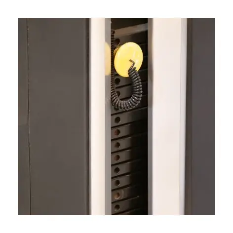 Crunch machine professionnelle à charge guidée