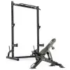 Pack matériel musculation half rack + banc ATX
