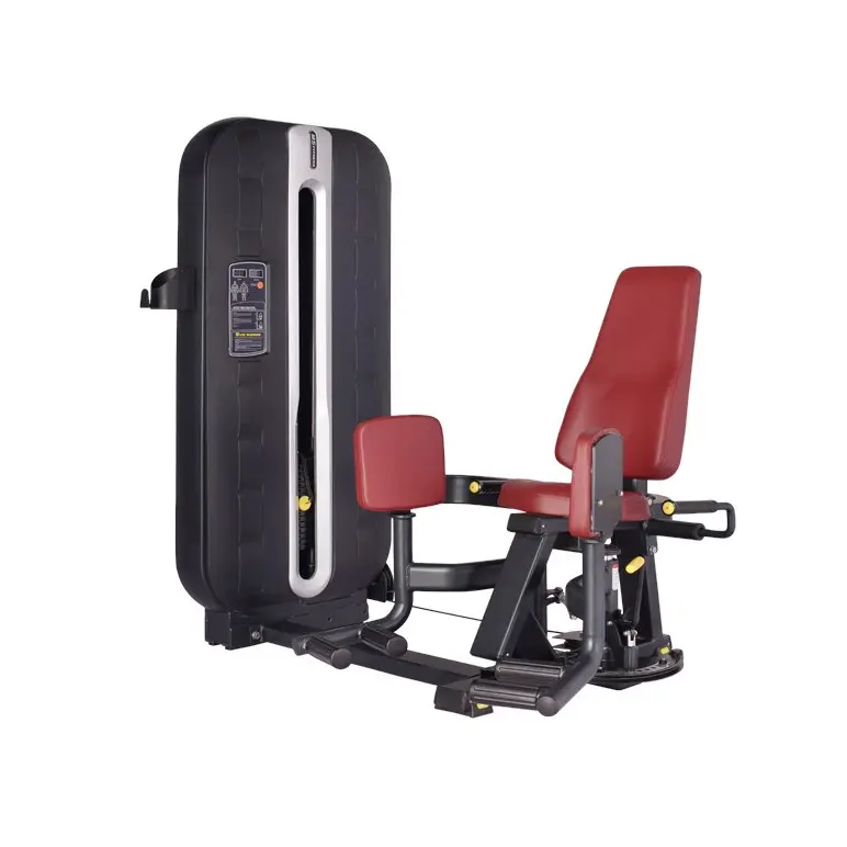 Appareil professionnel à abducteurs à charge guidé avec colonne de poids