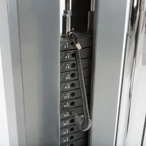 Station poulie demie vis a vis musculation - vue 11