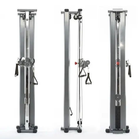 Station poulie demie vis a vis musculation - vue 10