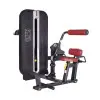Station de musculation pour les lombaires avec colonne de poids