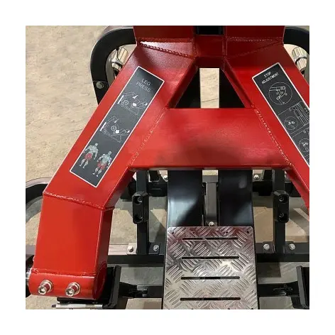 Presse à cuisses professionnelle à charge libre - vue 3