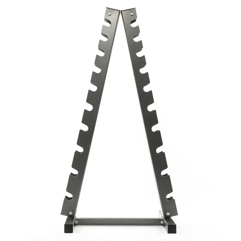 Support pyramidal pour stockage d'haltères