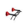 Barre de traction fixable avec support pour sac de frappe