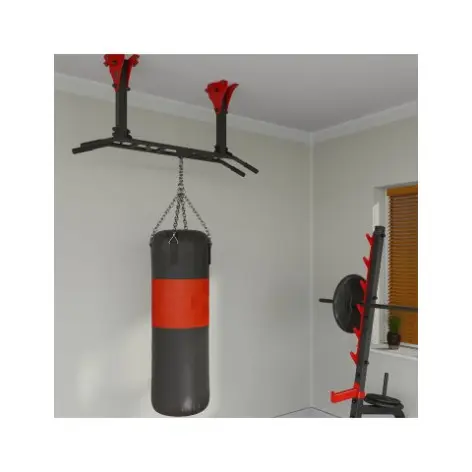 Barre de traction fixable avec support pour sac de frappe - vue 3