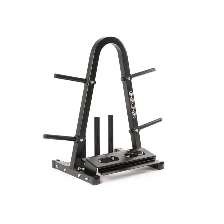 Rack rangement disques, barres et haltères.