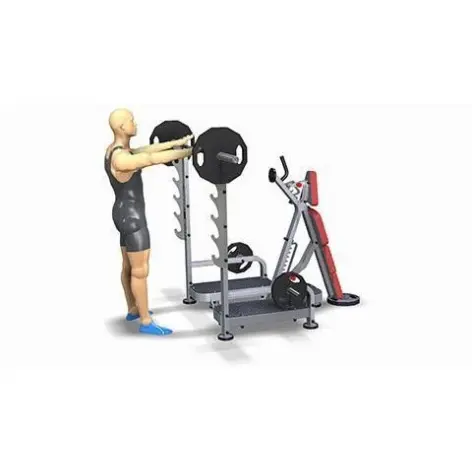 Banc de musculation olympique ajustable - vue 7