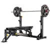 Banc musculation homegym complet avec kit de poids et barre - vue 2