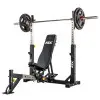 Banc musculation homegym complet avec kit de poids et barre