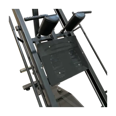 Presse à cuisses hack squat de musculation - vue 4