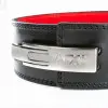 Ceinture rouge et noir idéale pour les exercices avec de lourdes charges