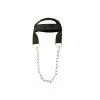 Harnais musculation du cou avec chaine et mousqueton