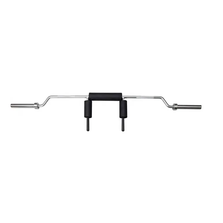 Safety squat bar avec coussin de protection