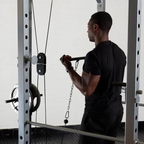 Powercage cross-training avec poulie haute et basse - vue 3