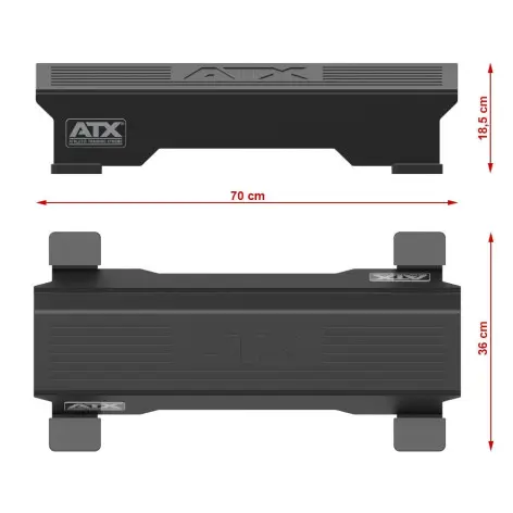 Squat block et cale antidérapante pour exercices de cuisses - vue 8