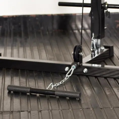 Power rack cage de crosstraining avec poulie de tirage - vue 3