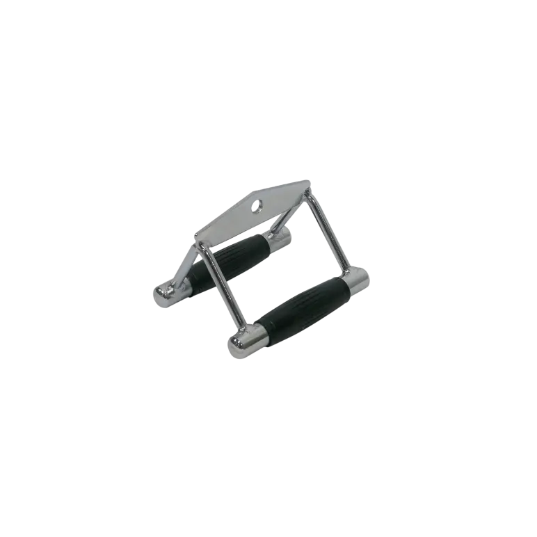 Poignée de tirage caoutchoutée en triangle pour machine à poulie