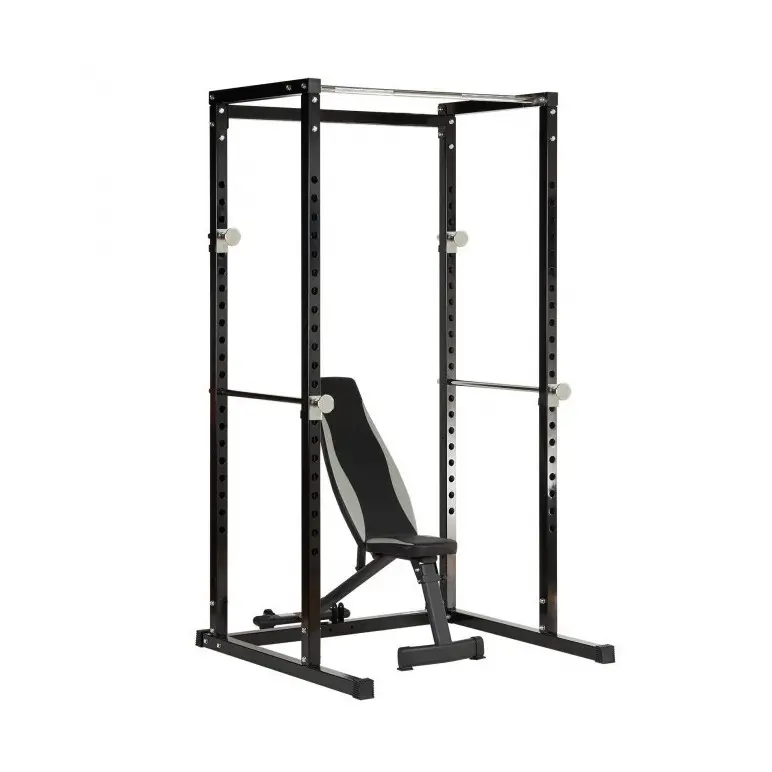 Pack cage de cross-training 250 kg et banc ajustable
