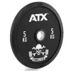 Disques de poids anti-chocs ATX Barbell Club 5 à 25 kg