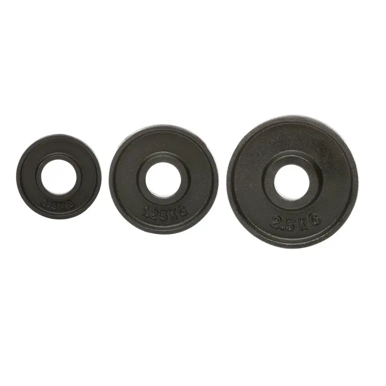 Pack Baratio - Kit 20 kg de disques de fonte olympique 50 mm 0,5 à 2,5 kg