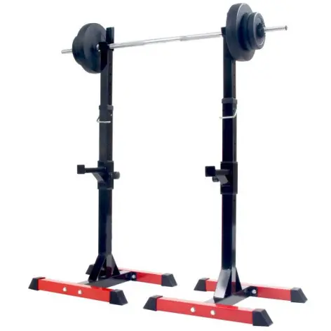 Repose barre réglable pour home-gym 170 cm charge maximale 200 kg - vue 2