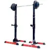 Repose barre réglable pour home-gym 170 cm charge maximale 200 kg - vue 2