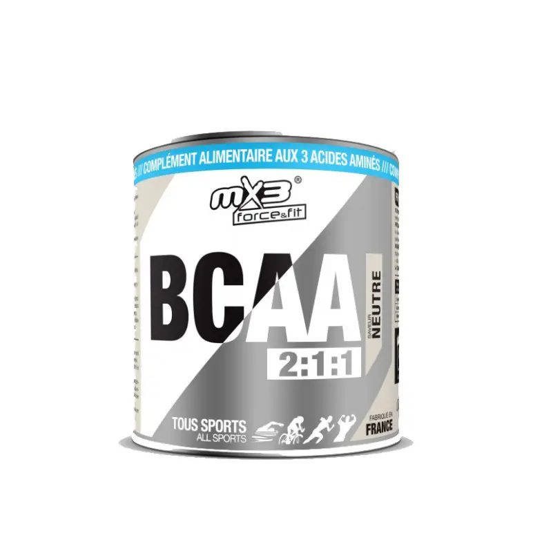 BCAA 2.1.1 100% français 400 gr en poudre