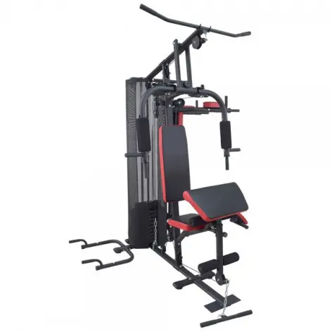 Station de musculation Homegym multi-fonctions avec colonne de poids - vue 2