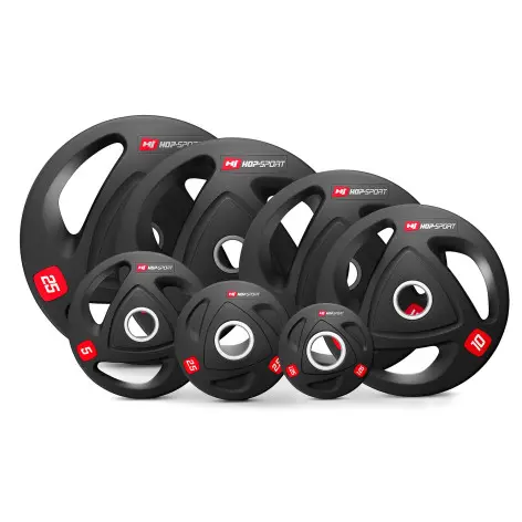 Disques de poids olympiques professionnels 1,25 à 25 kg