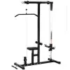 Station de musculation semi-professionnelle à poulie haute et basse pour homegym