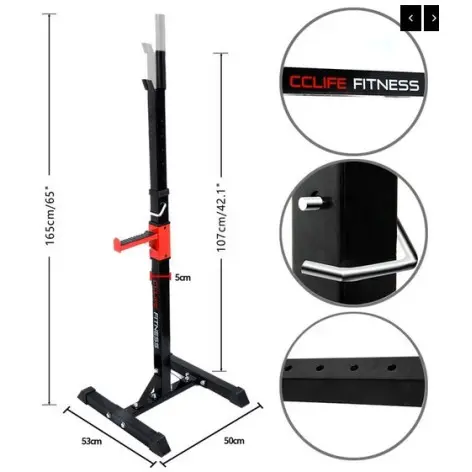 Repose barre de musculation pour homegym - vue 5