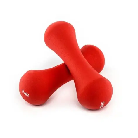 Haltères en néoprène 0,5 à 3 kg