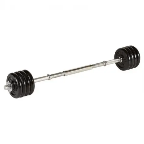 Kit haltères courtes 2 en 1 / barre droite 30 kg - vue 3