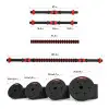 Set de musculation homegym 30 kg barres courtes + barre de connexion - vue 7