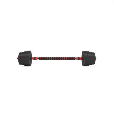 Set de musculation homegym 30 kg barres courtes + barre de connexion - vue 3