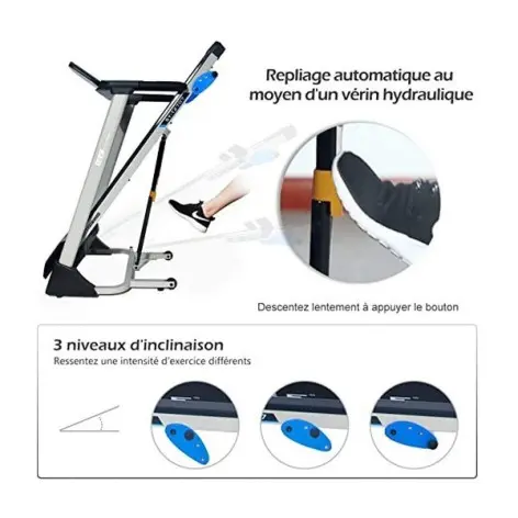 Tapis de course professionnel haute qualité