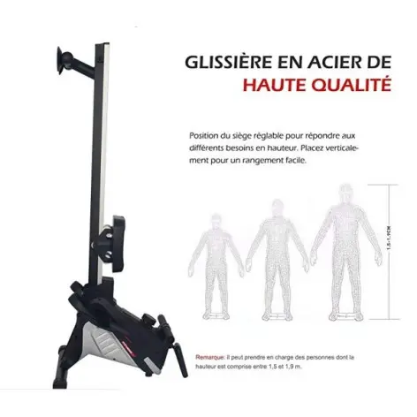 Rameur pour cardio-training homegym - vue 2