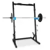 Station half rack 850 kg avec barre de traction et safety spotters