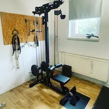 Station à poulie double haute et basse de marque ATX pour home gym 