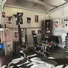 ATX garage gym pour entraînements de musculation à la maison - Garage gym set-up inspiration