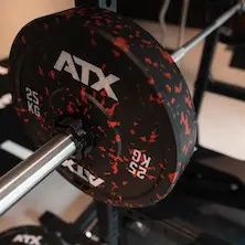 Disques de poids olympiques 50 mm pour training de musculation et entraînement d'haltérophilie