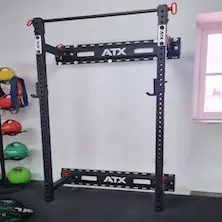 Half rack mural ATX fitness pour entraînements à domicile en homegym