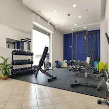 Idée home gym de musculation pour entraînement musculaire à la maison
